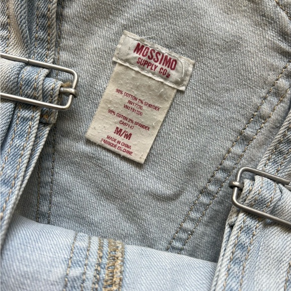 Mossimo Supply Co: Distressed Light Denim Jean Short Jumper - NBW - Picture 5 of 5